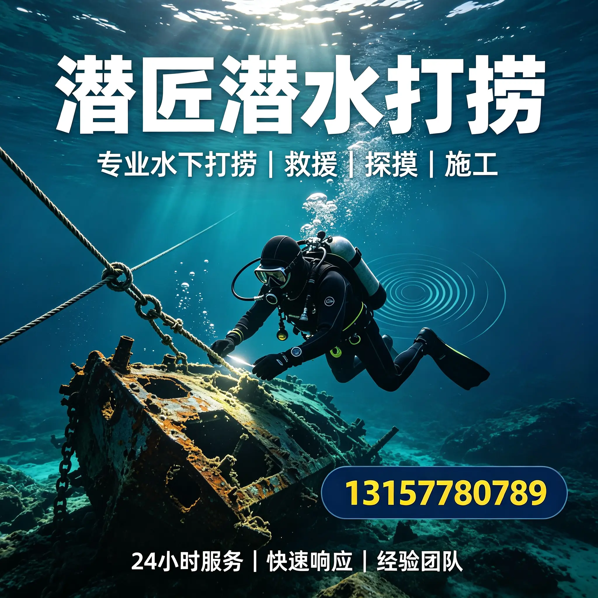 丰宁水下打捞作业服务产品